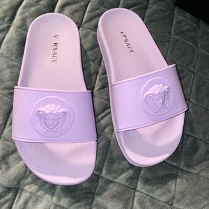 Versace little girl slides